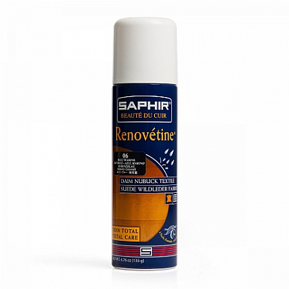 2Картинка Аэрозоль-краситель для замши Saphir Renovetine Navy Blue — Saphir, 200мл.