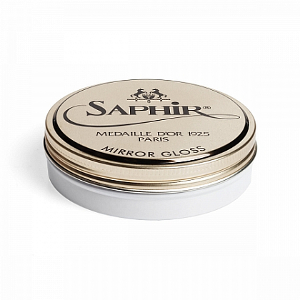 2Картинка Гуталин для обуви Mirror Gloss Neutral – Saphir Medaille D'or, 75мл.