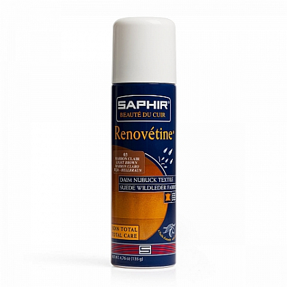 2Картинка Аэрозоль-краситель для замши Saphir Renovetine Light Brown — Saphir, 200мл.